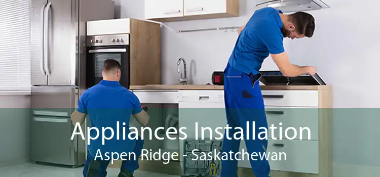 Appliances Installation Aspen Ridge - Saskatchewan