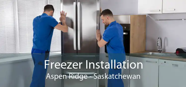 Freezer Installation Aspen Ridge - Saskatchewan