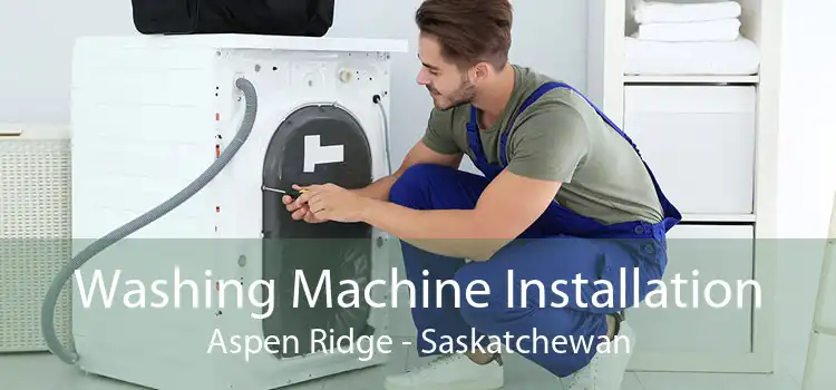 Washing Machine Installation Aspen Ridge - Saskatchewan